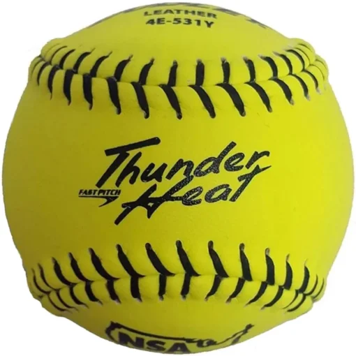 Kelly's Ultimate Sports Dudley 11" NSA Thunder Heat Leather Fastpitch Softballs - 4A-531 4 Kelly's Ultimate Sports Dudley 11" NSA Thunder Heat Leather Fastpitch Softballs - 4A-531 -Baseball Apparel Store dudley thunder heat fastpitch softball 4a531
