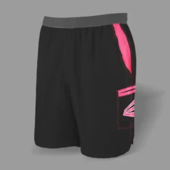 Kelly's Ultimate Sports Easton Microfiber Shorts (Black/Pink)