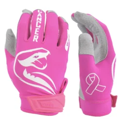 Kelly's Ultimate Sports Viper Lite Premium Batting Gloves Leather Palm - F*ck Cancer