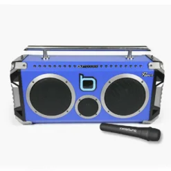 Kelly's Ultimate Sports BUMPBOXX FLARE8 BLUETOOTH BOOMBOX -Baseball Apparel Store flare8 blue