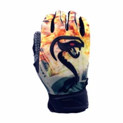 Kelly's Ultimate Sports Viper Hex-Grip Palm Premium Batting Gloves-Burning Money