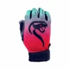 Kelly's Ultimate Sports Viper Hex-Grip Palm Premium Batting Gloves-Watermelon-Green To Pink Fade -Baseball Apparel Store glove 4