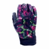Kelly's Ultimate Sports Viper Hex-Grip Palm Premium Batting Gloves-Pink And Green Lava -Baseball Apparel Store glove 7