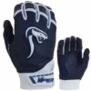 Kelly's Ultimate Sports Viper Grindstone Short Cuff Batting Glove - Navy/White 2 Kelly's Ultimate Sports Viper Grindstone Short Cuff Batting Glove - Navy/White -Baseball Apparel Store grindstone short navy white
