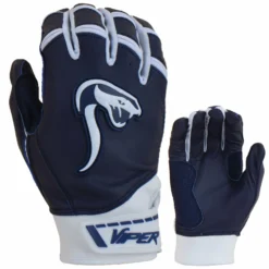 Kelly's Ultimate Sports Viper Grindstone Short Cuff Batting Glove - Navy/White