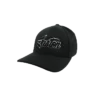 Kelly's Ultimate Sports Easton Hat By Pacific (404M) All Black/Grey/Black Script