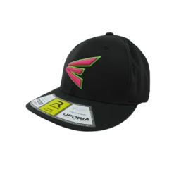 Kelly's Ultimate Sports Easton Hat By Richardson (PTS30) All Black/Neon Green/Pink