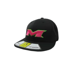 Kelly's Ultimate Sports Miken Hat By Richardson (PTS30) All Black/Neon Green/Pink