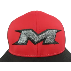 Kelly's Ultimate Sports Miken Hat By Richardson (PTS30) Black/Black/Red/Black/Zebra -Baseball Apparel Store hat mik rich blk red blk metallic 2