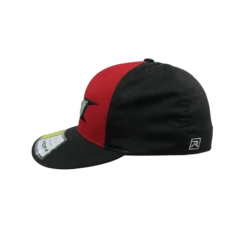 Kelly's Ultimate Sports Miken Hat By Richardson (PTS30) Black/Black/Red/Black/Zebra -Baseball Apparel Store hat mik rich blk red blk metallic 3