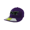 Kelly's Ultimate Sports Miken Hat By Richardson (PTS30) All Purple/Neon Green/Black -Baseball Apparel Store hat mik rich ppl grn blk 1