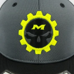 Kelly's Ultimate Sports Miken Psycho Hat By Richardson (PTS40) Black/Charcoal/Char/Volt/Blk/Volt -Baseball Apparel Store hat miken pshyco gry blk ylw