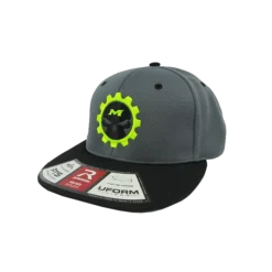 Kelly's Ultimate Sports Miken Psycho Hat By Richardson (PTS40) Black/Charcoal/Char/Volt/Blk/Volt
