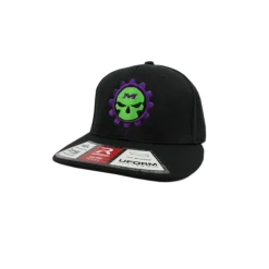 Kelly's Ultimate Sports Miken Psycho Hat By Richardson (PTS40) All Black/Purple/Neon Green/Purple
