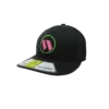 Kelly's Ultimate Sports Worth Hat By Richardson (PTS30) All Black/Neon Green/Pink -Baseball Apparel Store hat wor rich blk grn pnk 1