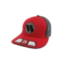 Kelly's Ultimate Sports Worth Hat By Richardson (R165) Red/Graphite/Red/Graphite/Black