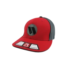 Baseball Apparel Store 11 Kelly's Ultimate Sports Worth Hat By Richardson (R165) Red/Graphite/Red/Graphite/Black