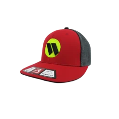 Baseball Apparel Store 21 Kelly's Ultimate Sports Worth Hat By Richardson (R165) Red/Graphite/Red/Volt/Black