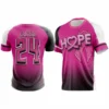 Kelly's Ultimate Sports Breast Cancer Awareness HOPE Short Sleeve Shirt (Customized Buy-In)
