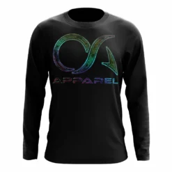 Baseball Apparel Store 41 Kelly's Ultimate Sports Overcome Average Long Sleeve Shirt (Holographic)