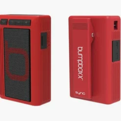 Kelly's Ultimate Sports BUMPBOXX RETRO PAGER BEEPER PORTABLE BLUETOOTH SPEAKER -Baseball Apparel Store red pager
