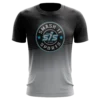Kelly's Ultimate Sports Smash It Sports Short Sleeve Shirt - Emblem (Black/Charcoal/Carolina) 1 Kelly's Ultimate Sports Smash It Sports Short Sleeve Shirt - Emblem (Black/Charcoal/Carolina) -Baseball Apparel Store sis stock 1