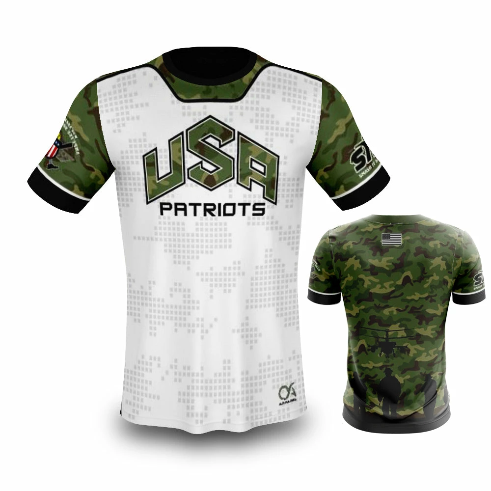 Kelly's Ultimate Sports USA Patriot Camo Stock Short Sleeve Shirt 3 Kelly's Ultimate Sports USA Patriot Camo Stock Short Sleeve Shirt