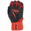 Kelly's Ultimate Sports Viper Grindstone Long Cuff Batting Glove - Black/Red 2 Kelly's Ultimate Sports Viper Grindstone Long Cuff Batting Glove - Black/Red -Baseball Apparel Store viper black red long cuff 1