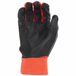Kelly's Ultimate Sports Viper Grindstone Long Cuff Batting Glove - Black/Red -Baseball Apparel Store viper black red long cuff 3
