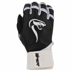 Kelly's Ultimate Sports Viper Grindstone Long Cuff Batting Glove - Black/White