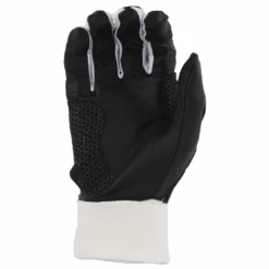 Kelly's Ultimate Sports Viper Grindstone Long Cuff Batting Glove - Black/White -Baseball Apparel Store viper black white long cuff 3