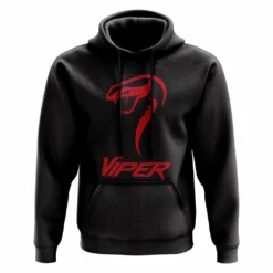 Kelly's Ultimate Sports Viper Black/Red Victory Performance Fleece Mid-Weight Hoodie
