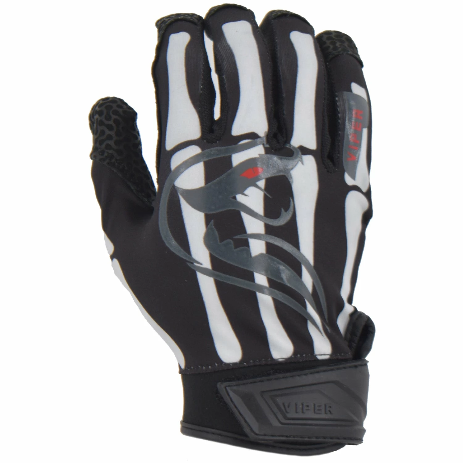 Kelly's Ultimate Sports Viper Lite Premium Batting Gloves Leather Palm - Skeleton 3 Kelly's Ultimate Sports Viper Lite Premium Batting Gloves Leather Palm - Skeleton