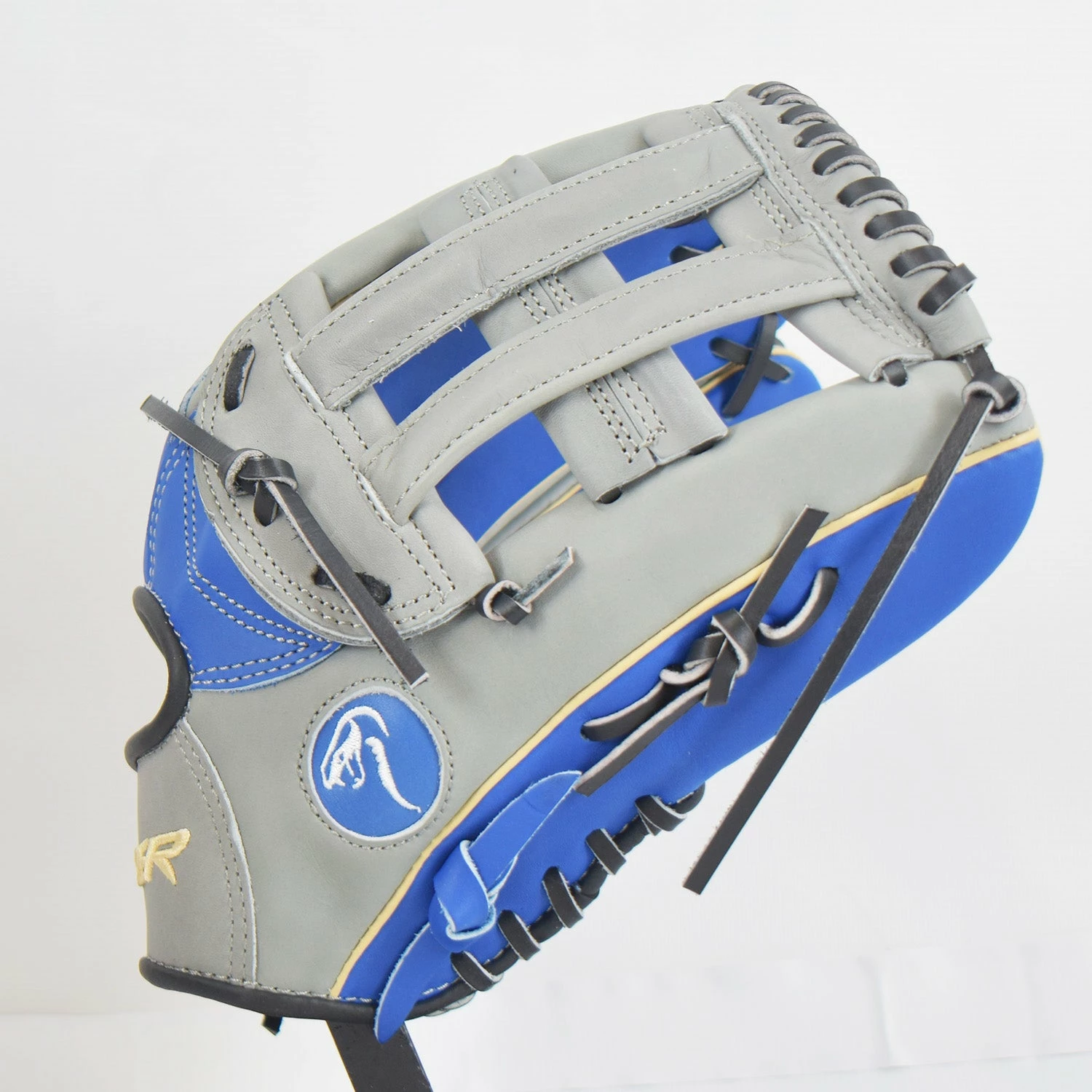 Kelly's Ultimate Sports Viper Japanese Kip Leather Slowpitch Softball Fielding Glove Royal/Grey/Tan 3 Kelly's Ultimate Sports Viper Japanese Kip Leather Slowpitch Softball Fielding Glove Royal/Grey/Tan