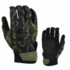 Kelly's Ultimate Sports Viper Lite Premium Batting Gloves Leather Palm - Viper Skin Edition - OD Green/Black -Baseball Apparel Store viper skin OD Green