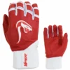 Kelly's Ultimate Sports Viper Grindstone Long Cuff Batting Glove - Red/White 1 Kelly's Ultimate Sports Viper Grindstone Long Cuff Batting Glove - Red/White -Baseball Apparel Store vipers gs bg red white