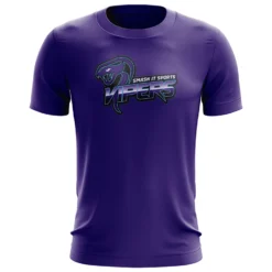 Kelly's Ultimate Sports Vipers EVO-Tech Short Sleeve Shirt - Purple