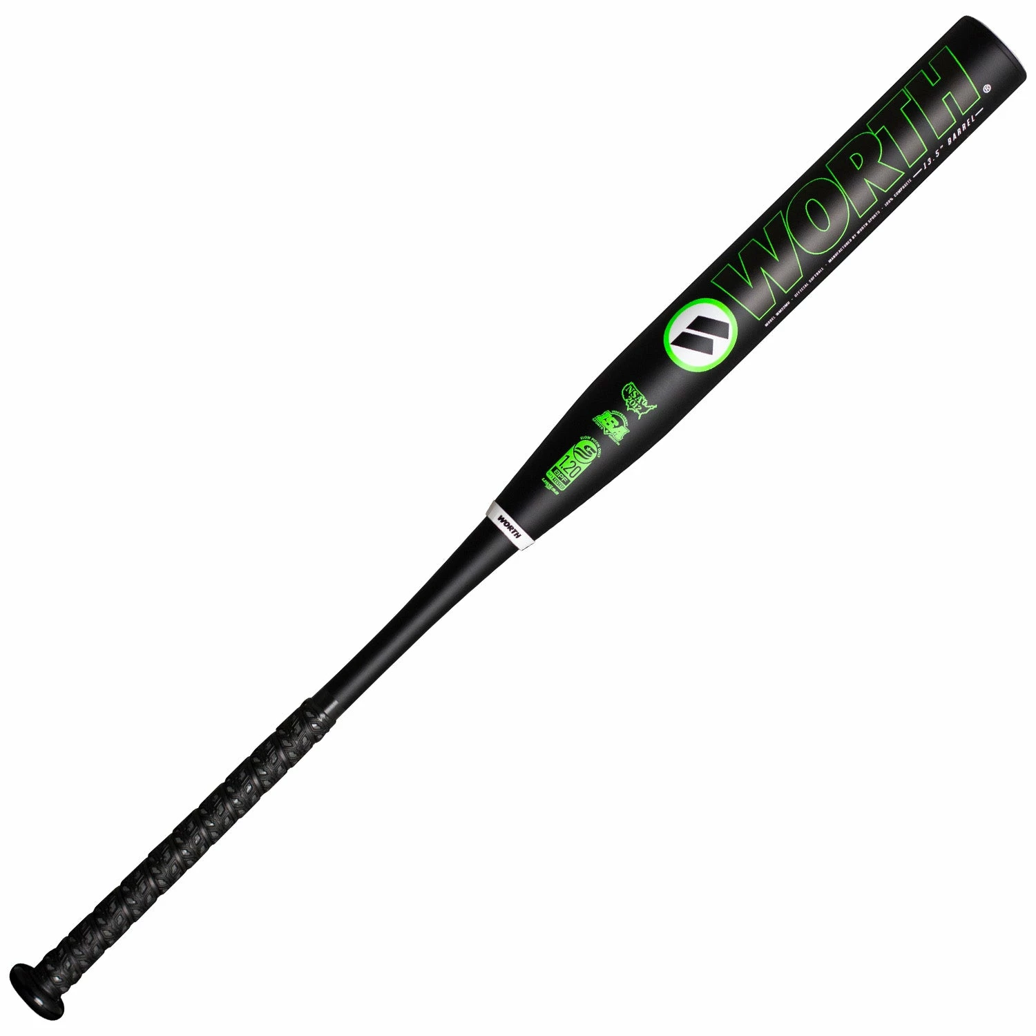 Kelly's Ultimate Sports 2022 Worth Mach 1 COBRA JET 428 XXL 2pc 13.5" Barrel USSSA Slowpitch Softball Bat WM22MU 4 Kelly's Ultimate Sports 2022 Worth Mach 1 COBRA JET 428 XXL 2pc 13.5" Barrel USSSA Slowpitch Softball Bat WM22MU - Image 2