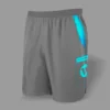 Kelly's Ultimate Sports Worth Microfiber Shorts (Grey/Carolina) 2 Kelly's Ultimate Sports Worth Microfiber Shorts (Grey/Carolina) -Baseball Apparel Store worth grey carolina1 copy