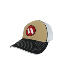 Kelly's Ultimate Sports Worth Hat By Pacific (404M) Black/White/Gold/Blk/Red/Wht