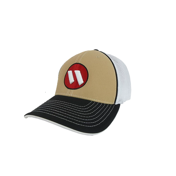 Kelly's Ultimate Sports Worth Hat By Pacific (404M) Black/White/Gold/Blk/Red/Wht 3 Kelly's Ultimate Sports Worth Hat By Pacific (404M) Black/White/Gold/Blk/Red/Wht